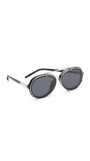 Круглые солнцезащитные очки-авиаторы 3.1 Phillip Lim