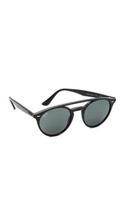 Круглые солнцезащитные очки с пластинкой Ray Ban