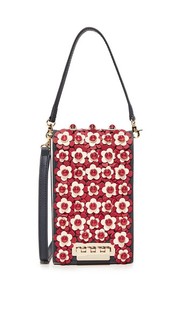 Сумка Earthette Party с цветочным узором ZAC Zac Posen