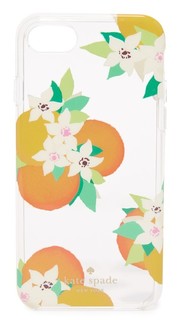 Чехол для iPhone 7 с апельсинами и цветами Kate Spade New York