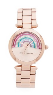 Часы в радужный горошек Marc Jacobs