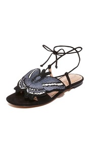 Обувь на плоской подошве с аппликацией в виде бабочки Alexa Wagner