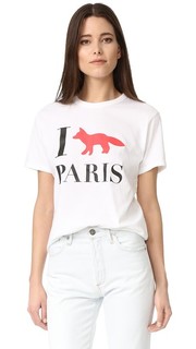 Футболка I Fox Paris Maison Kitsune