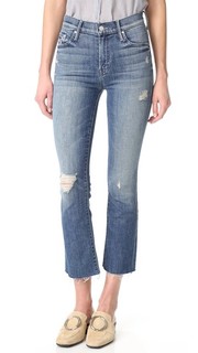 Укороченные потрепанные джинсы Insider Mother