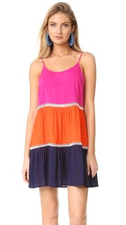 Платье с цветными блоками Tory Burch