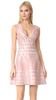 Расклешенное платье Jasmine Herve Leger