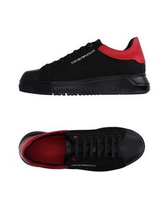 Низкие кеды и кроссовки Emporio Armani