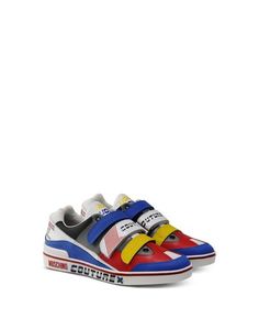 Низкие кеды и кроссовки Moschino