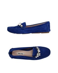 Мокасины Miu Miu