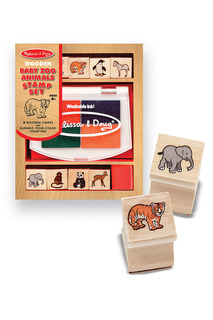 Печати "Животные зоопарка" Melissa &amp; Doug