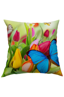 Фотоподушка "Бабочки" Сирень