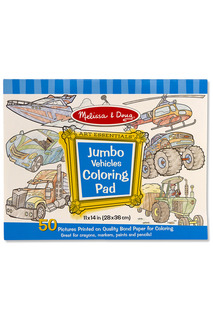 Раскраска "Транспорт" Melissa &amp; Doug