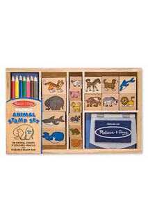 Большой набор печатей Животные Melissa &amp; Doug