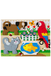 "Мои первые пазлы" животные Melissa &amp; Doug