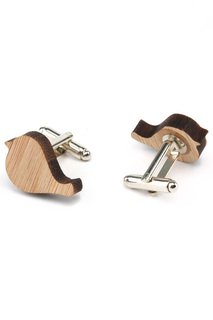 Запонки птички Churchill accessories