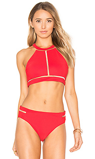 Fish line detail bikini top - T by Alexander Wang