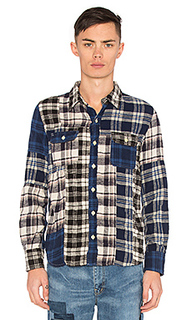 Patchwork flannel shirt - Remi Relief
