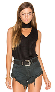 Sleeveless dethatched turtleneck - LNA