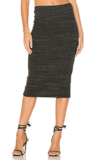 Rib pencil skirt - MONROW