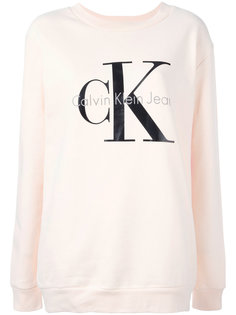 толстовка с принтом логотипа  Calvin Klein Jeans