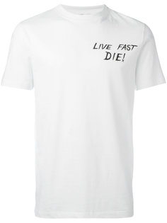 футболка Live Fast Die! McQ Alexander McQueen