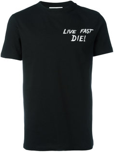 футболка Live Fast Die! McQ Alexander McQueen