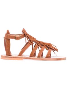 fringed sandals K. Jacques