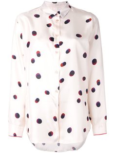 рубашка с узором в горох Paul Smith Black Label