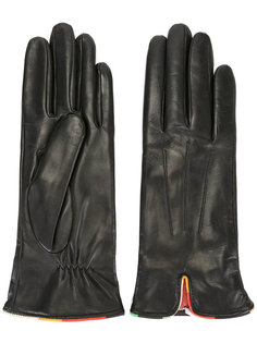 кожаные перчатки Paul Smith