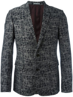пиджак с абстрактным принтом Dior Homme