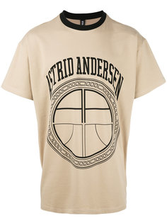 футболка с контрастной горловиной Astrid Andersen