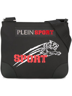 сумка-мессенджер с нашивкой логотипа Plein Sport