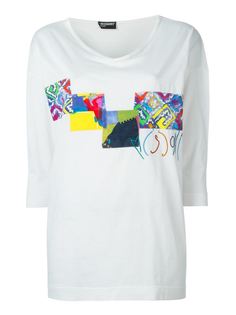 футболка с заплатками Missoni Vintage