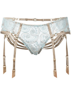 suspenders lace briefs  Bordelle