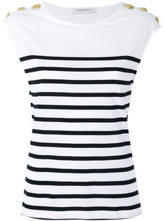 полосатая футболка Pierre Balmain