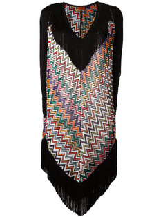пляжное платье с зигзагообразным узором Missoni