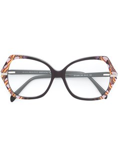 очки с массивной оправой Emilio Pucci