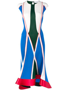 платье с геометрическим принтом Esteban Cortazar