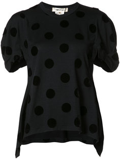 футболка в горох Comme Des Garçons