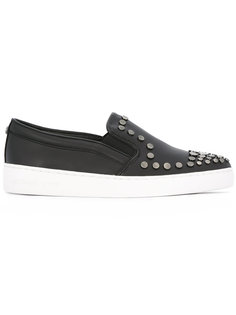 слипоны с отделкой заклепками Michael Michael Kors