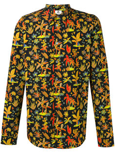 рубашка с цветочным принтом Ps By Paul Smith