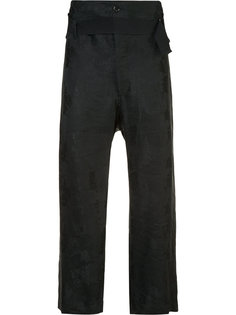 укороченные брюки с поясом Ann Demeulemeester