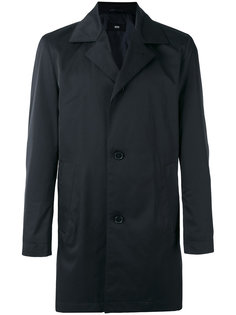 однобортное пальто Boss Hugo Boss