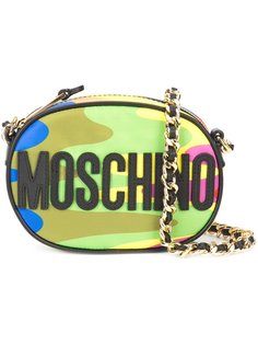 сумка на плечо дизайна колор-блок Moschino