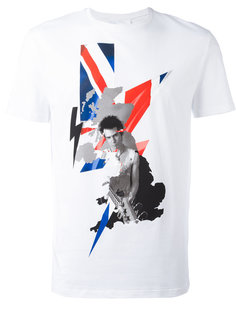 graphic print T-shirt Neil Barrett