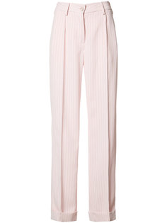 брюки в полоску Mm6 Maison Margiela