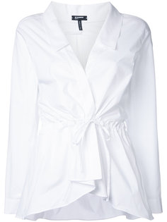 блузка с запахом Jil Sander Navy