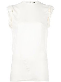 ruched cap sleeve top Dsquared2