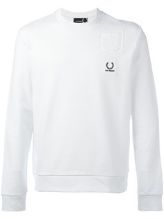 толстовка с джинсовым карманом Raf Simons X Fred Perry