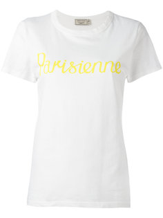 футболка Parisienne Maison Kitsuné
